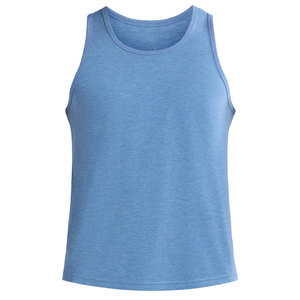 Débardeur d'été respirant OEM pour hommes sans manches chemise de gym en coton avec logo personnalisé pour marque privée et marque streetwear - Product Image 1