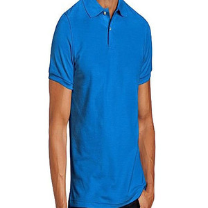 Manga larga de poliéster de alta calidad para hombres para polos, patrón sólido bordado personalizado, marca antiarrugas, camisas lisas de lona - Product Image 6