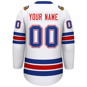 Nouveaux produits 2025, maillot de hockey sur glace personnalisé pour l'entraînement d'équipe, logo imprimé par sublimation, nom, numéro, maillot de hockey pour homme - Product Image 3