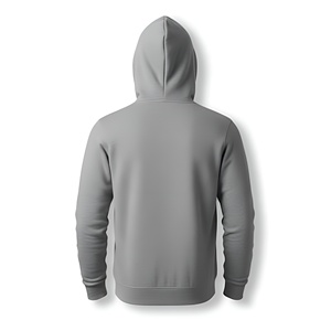 Sweat à capuche zippé pour homme avec logo personnalisé OEM, 100% coton, hiver, écologique, haute qualité, streetwear - Product Image 5