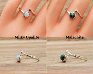 Anillos de Plata 92.5 al por Mayor, Joyería de Plata de Ley Genuina, Regalo para Ella - Product Image 6