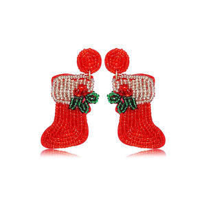 Christmas Earrings Colorful Earrings Accessories Drop Earrings for Available From India - Product Image 1