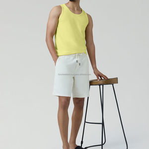 Camiseta sin mangas de algodón personalizada para hombre, cuello redondo, chaleco liso, camiseta interior básica, ropa deportiva informal de algodón, camiseta sin mangas para hombre - Product Image 4