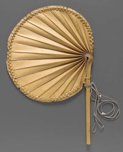 Éventails en raphia bambou feuille de palmier naturelle Hotsale éventails d'été pour fournitures de fête mariage Camping cadeau tenant le ventilateur - Product Image 4