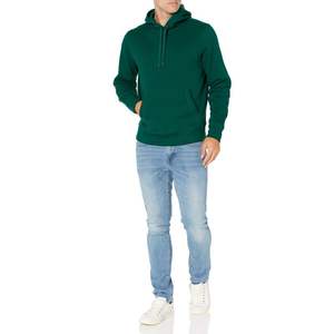 Sudaderas con capucha Fabricación de ropa 100% Algodón Fleece Hombres Sudaderas con capucha Ligero Pull Over Último diseño Transpirable Ropa de invierno Casual - Product Image 5