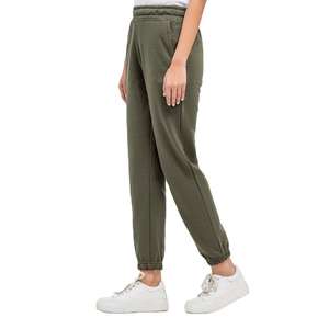 Pantalons de fitness à taille haute, doux et très vendus, pantalons de sport à jambes larges pour femmes, leggings sculptants, pantalons de yoga droits, unis - Product Image 3