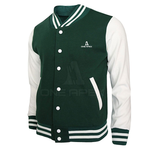 แจ็กเก็ตฤดูหนาวของผู้ชายเสื้อแจ็กเก็ตเบสบอลตัวอักษรสำหรับฤดูหนาวเสื้อแจ็คเก็ตนักออกกำลังกายนักศึกษามหาวิทยาลัย - Product Image 1