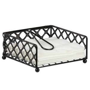 Porte-serviettes Lotus en forme de carré fini or luxueux pour tables à manger décor à la maison restaurant et porte-serviettes de fête - Product Image 3