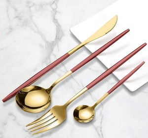Durable Metal <b>Flatware</b> <b>Set</b> For Everyday Dining With Ergonomic Design And Premium Stainless Steel Rustproof Coating - Product Image 1