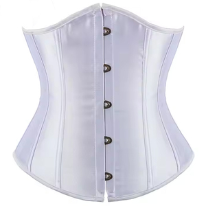 Logo Custom Private Label Body Shaper Good Elastic Abdominal Wrap Outside With Inside Zipper Waist <b>Trainer</b> - Product Image 3