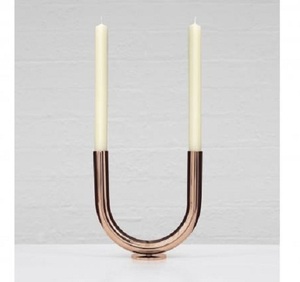 Bougeoirs à longue tige faits à la main design classique tasse votive pour événement à la maison mariage et décor de noël - Product Image 1