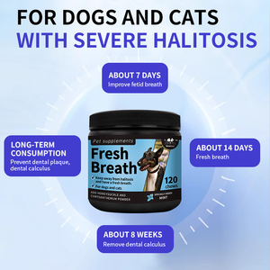 Natuurlijke Frisse Adem Zacht Kauwt Probiotica Voor Honden Katten Vermindert Slechte Adem Bacteriegroei Bevordert De Speekselproductie - Product Image 5