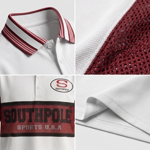 เสื้อโปโลผู้ชายแบบแห้งเร็ว สีพื้น ไซส์ใหญ่ เสื้อโปโลสำหรับผู้ชาย ขายส่ง เสื้อโปโลสำหรับทำงาน รับสกรีนโลโก้ - Product Image 3