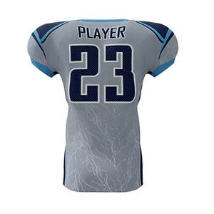 Camisetas de Fútbol Americano Personalizadas de la Mejor Calidad, Cortas, 100% Poliéster, Transpirables, MOQ Bajo, Nueva Llegada - Product Image 3