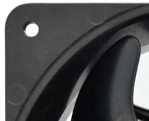 มอเตอร์ไซด์บังคับพัดลมระบายความร้อน160x62มม. กล่องพลาสติก OEM ใบพัดบังคับมอเตอร์ไซด์ - Product Image 4