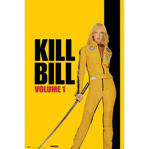 Affiche de Kill Bill Volume 1 avec Uma Thurman en similicuir - Product Image 1