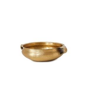 Cuenco de servicio de latón Premium de diseño intrincado para organizar eventos y decorar hogares con una estética vintage - Product Image 1