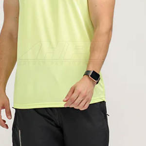 Camiseta Deportiva Transpirable para Hombre, Ligera y Cómoda, para Gimnasio y Correr, Camiseta de Verano para Hombre - Product Image 6