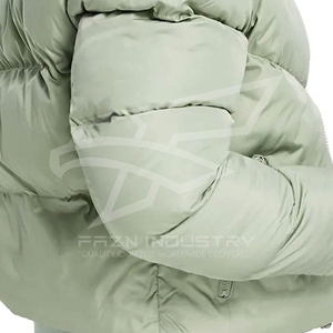 Bubble Winter Resistant Packable Lightweight <b>Hooded</b> Puffer Oem Custom Breathable Quilted <b>Padded</b> Puffer Women And Men's <b>Jackets</b> - Product Image 4