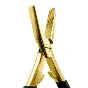 Professional Gold Color Hair Extension Barber Salon Tools Custom Logo Hair Extension Pliers and Hair extension remover pliers - Product Image 4