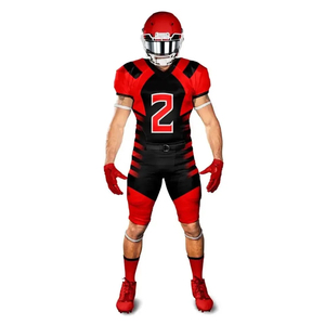 Custom Sublimation American Football Jersey <b>Shorts</b> 100% <b>Polyester</b> Eco-Friendly UV Protection Performance Training Game Day - Product Image 3