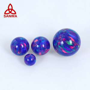 Wholesale Price Lab Created Opal <b>Loose</b> Bead Gemstones in OP10 Purple Pink for DIY Handmade Wooden Jewelry Accessories - Product Image 6