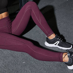Leggings de sport pour femmes, best-seller, haute qualité, respirants, antibactériens, résistants aux accrocs, sans couture, logo personnalisé, taille haute - Product Image 4