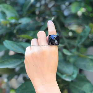 แหวนเขาควายและโมราทำมือหรูหราสำหรับผู้ชายและผู้หญิงในราคาที่เหมาะสมโดย Falak World - Product Image 5