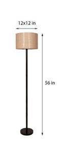 Lampadaire en métal et en bois très vendu pour l'éclairage dans les hôtels à domicile ou les événements ou les lampes de lecture de bonne qualité avec un abat-jour élégant - Product Image 4