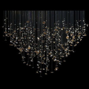 Projet Lumières Sur Mesure Étoile Lustre Bleu Ciel <span class=keywords><strong>Plafond</strong></span> Lampes Suspendues Decraive <span class=keywords><strong>Étoilé</strong></span> Lustre Lumière - Product Image 3