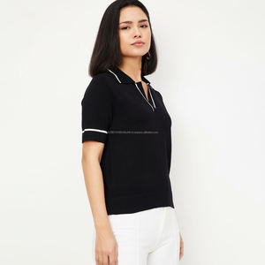 Camiseta de Polo de Golf para Mujer Fit2Fight, Corte Entallado, Ropa de Fabricante, Logotipo Bordado, Ropa de Golf, Camisetas de Polo para Mujer - Product Image 3