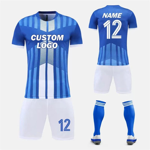 Conjunto de Camisetas de Fútbol Personalizables de Alta Calidad 2026, Secado Rápido, Color Personalizado, Logotipo del Patrocinador, Tecnología de Corte Automatizado, Adultos - Product Image 1