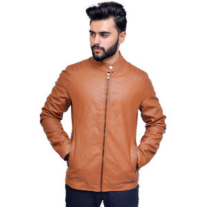 Chaqueta de cuero 2022 para hombre, diseño profesional de alta calidad, peso ligero, con logotipo personalizado, 2022 - Product Image 1