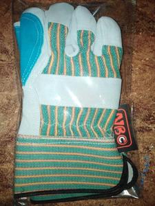 Guantes de soldadura OEM Tig de alta calidad Precio barato Cuero de alta calidad Antideslizante a prueba de fuego - Product Image 4