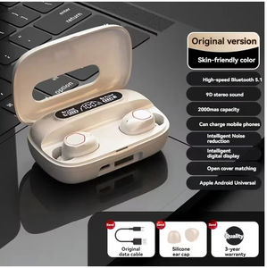 M9 크로스보더 신형 무선 헤드셋 TWS 인이어 긴 배터리 수명 고음질 화창베이 헤드셋 도매 - Product Image 2