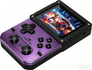 Consola de juegos portátil retro GAMINJA con resolución de 640*480, 3,5 pulgadas, batería recargable de 3000mAh, sistema Linux, consola de juegos portátil - Product Image 5
