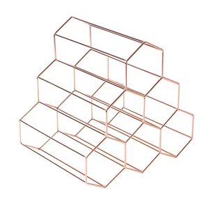 Premium Quality Metal <b>Wine</b> Bottle Holder <b>Modern</b> Tabletop <b>Wine</b> <b>Rack</b> for Kitchen Dining & Bar by decor impex - Product Image 3