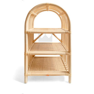 Lindo gabinete de ratán gran despensa para cocinas de juego - Product Image 3