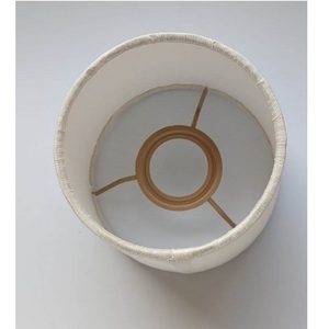 Novedades: Pantalla de Lámpara Mini Coolie de Seda Dupion Blanca en Forma de Cono para Lámparas Colgantes, Decoración de Mesa de Comedor, Pantallas de Lámpara con Clip - Product Image 1