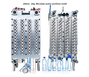 Huangyan <span class=keywords><strong>Pet</strong></span> khuôn nước phôi chai khuôn 48 khoang <span class=keywords><strong>Pet</strong></span> Van cổng khuôn - Product Image 1
