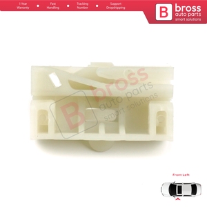 BWR138 Clips de curseur de réparation de lève-vitre porte avant gauche pour Vito Viano Mixto V classe MK2 W639 2003-2010 6397200046 - Product Image 4
