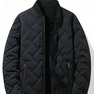 Blousons Bomber Unisexe Élégants Enduits, Séchage Rapide, Toile Douce, Personnalisables, Durables, Logo Frontal, Imperméables, Coupe-Vent, Respirants - Product Image 1