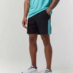 Meilleure vente Ensemble t-shirt et short en éponge deux pièces décontracté et respirant avec logo personnalisé pour hommes à bas prix quantité minimale de commande pour l'été - Product Image 3