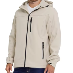<b>Men's</b> <b>Hooded</b> Softshell Jacket Waterproof Fleece Lined Rain Jacket Lightweight Windbreaker Winter <b>Coat</b> Outdoor Hiking - Product Image 1