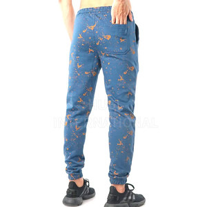 Men's Lightweight Gym Sweatpants High Quality Canvas Elastic Waist Workout Joggers Casual Streetwear with Straight Pattern - Product Image 5