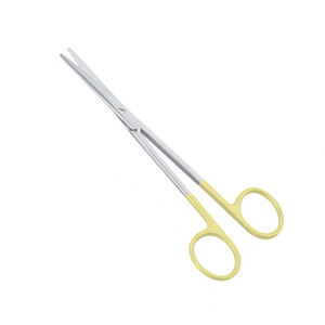 Tijeras Metzenbaum de operación quirúrgica chapadas en medio oro de calidad superior TC tijera de corte de vendaje de cirugía profesional - Product Image 2