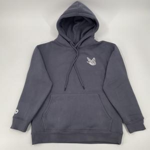 320g épaule tombante coton pull à capuche vêtements de travail teamwear broderie dtg logo personnalisé Hoodies - Product Image 5