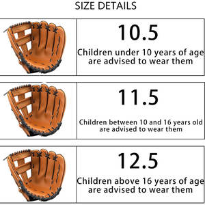 High <b>Performance</b> Baseball Catching Gloves Customized Design Gloves Safety Breathable <b>Protective</b> Gloves - Product Image 3