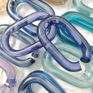 Cadena de Resina Multicolor Ecológica de Gran Tamaño para Decoración de Paredes, Separador de Ambientes DIY, Cortina - Product Image 6