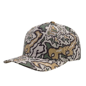 Casquette de sport de golf Corde personnalisée Fabricant vietnamien Casquette de baseball à 5 panneaux avec logo Casquettes pour hommes Casquettes de camouflage étanches découpées au laser - Product Image 2